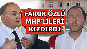 MHP'DEN BAKAN ÖZLÜ'YE TEPKİ