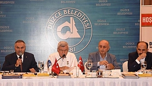 BAŞKANLAR DÜZCE'DE BULUŞTU