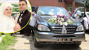 MAKAM ARACI GELİN ARABASI OLDU