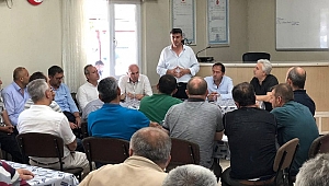 ÜMİT YILMAZ TEŞEKKÜR ZİYARETLERİNE BAŞLADI