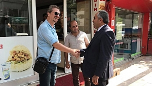 BAŞKAN ESNAF ZİYARETİNDE