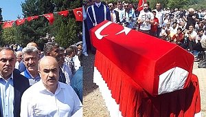 ŞEHİDİMİZ SONSUZLUĞA UĞURLANDI