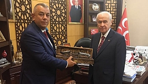 ERDOĞAN BIYIK BAHÇELİ’YLE GÖRÜŞTÜ