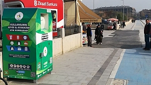 100 NOKTAYA GİYSİ KUMBARASI KONULDU