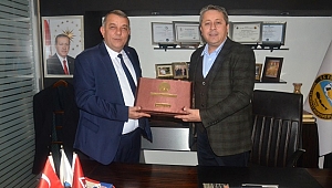 ERDOĞAN BIYIK'TAN ERTAN TAŞLI'YA ZİYARET