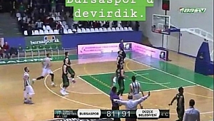 DÜZCE BASKETBOLDA LİDERİ DEVİRDİ
