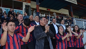 DÜZCESPOR MAÇINI İZLEDİLER