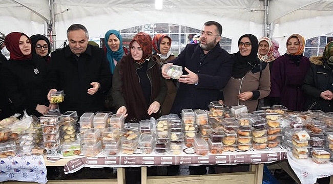 BAŞKANLAR SATIŞ YAPTI