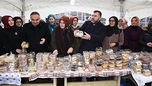 BAŞKANLAR SATIŞ YAPTI