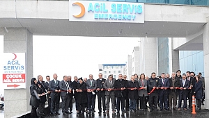 ÜNİVERSİTEDE YENİ ACİL SERVİSİ TÖRENLE HİZMETE AÇILDI