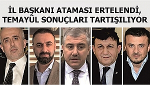 AK PARTİ'DE İL BAŞKANI SEÇİMİ KRİZE DÖNÜŞÜYOR!