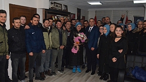 BIYIK'A DELTA ALFA ÇORAP'TAN ZİYARET