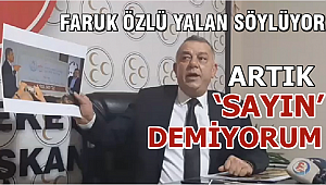 ERDOĞAN BIYIK, FARUK ÖZLÜ'YÜ PROTESTO ETTİ