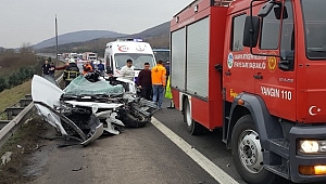 TEM'DE KAZA: 1 ÖLÜ