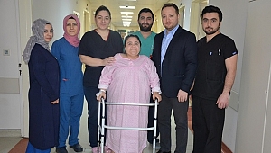 30 YIL SONRA RAHAT YÜRÜMEYE BAŞLADI
