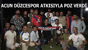 DÜZCESPOR SEVDASINI DOMİNİK'E TAŞIDILAR