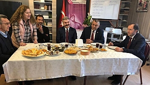 MHP'DEN GÜRCÜ DERNEĞİ'NE ZİYARET