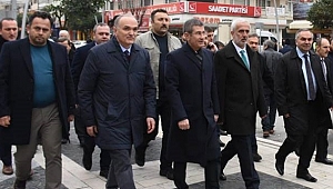 NURETTİN CANİKLİ DÜZCE'DEN DESTEK İSTEDİ