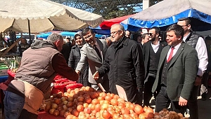 GÜMÜŞOVA'DA ÇAKIR VE AZAP OMUZ OMUZA