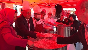 ERDOĞAN BIYIK PİLAV VE KOMPOSTO DAĞITTI