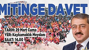 RECEP TUNA DAVET ETTİ