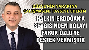 ERDOĞAN BIYIK'TAN TEŞEKKÜR MESAJI
