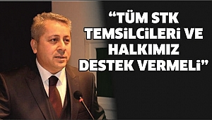 ERTAN TAŞLI’DAN REKTÖR ÇAKAR’A DESTEK