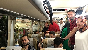 AK PARTİ İSTANBUL'A OTOBÜS KALDIRDI