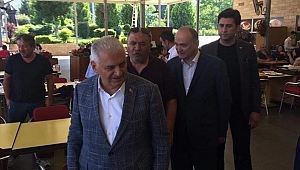 ANKARA'YA DÖNÜŞTE DÜZCE'DE MOLA