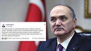 FARUK ÖZLÜ'DEN DİKKAT ÇEKEN SEÇİM YORUMU