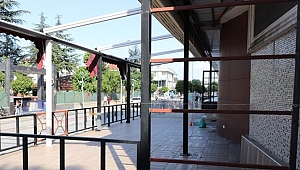 KREMPARK'TAKİ KAÇAK YAPIYA MÜHÜR