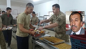 RASİM ÇAM’DAN MEHMETÇİK’E BAKLAVA