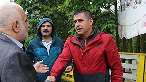 DÜZCE BELEDİYESİ AFETZEDELERİN YANINDA