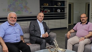 İSMAİL USTAOĞLU'NDAN ÖZLÜ'YE ZİYARET