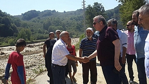 MANSUR YAVAŞ AFETZEDELERİN YANINDA