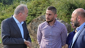 SPOR MERKEZİ İÇİN DÜĞMEYE BASILDI