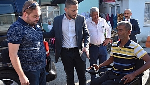 AKÜLÜ ARACINA KAVUŞTU