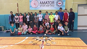 AMATÖR SPOR HAFTASI BADMİNTON TURNUVASI