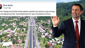BİROL ŞAHİN GAZİNOCULARA REST ÇEKTİ