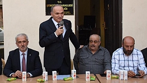 MAHALLE ZİYARETLERİNE DEVAM