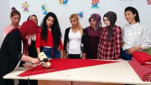 MESLEK EDİNDİRME KURSLARI DEVAM EDİYOR