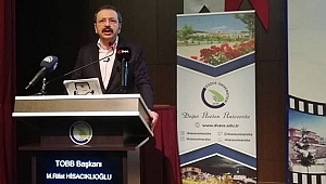 TOBB BAŞKANI DÜZCE'DE