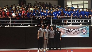 VOLEYBOLCULAR ÖĞRENCİLERLE BULUŞTU