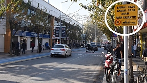 İSTANBUL CADDESİ’NDE PARK YASAĞI BAŞLADI