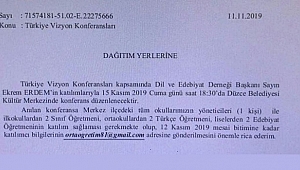 VİZYON KONFERANSINA KATILIM SKANDALI!