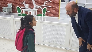 BAŞKAN YARDIMCISI ÇOCUKLARI DİNLEDİ