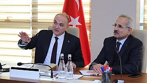 DÜZCE'NİN ULAŞIM SORUNLARI GÖRÜŞÜLDÜ
