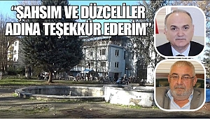 ÖZLÜ'DEN ÖZEL TEŞEKKÜR