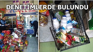 TARİHİ GEÇMİŞ ÜRÜN BULUNDURAN BAKKALLARA CEZAİ İŞLEM UYGULANDI