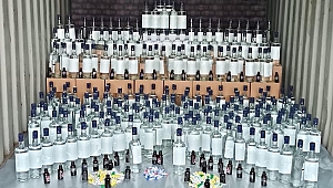 YILBAŞI ÖNCESİ KAÇAK İÇKİ OPERASYONU
